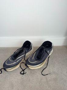 Nike ZoomX Streakfly Men's Road Racing Running Shoes in Black - Size UK 10