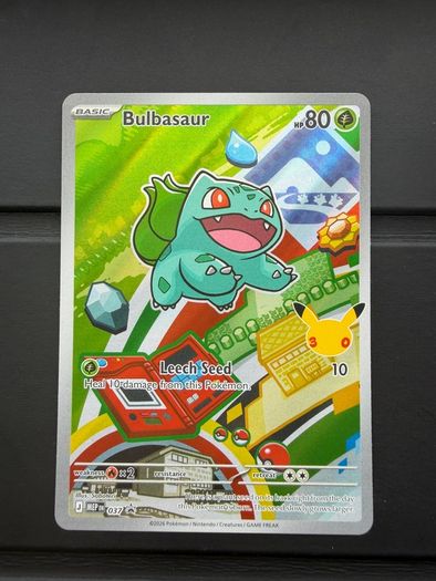 Pokemon TCG First Partner Illustration Collection Kanto Starter series
