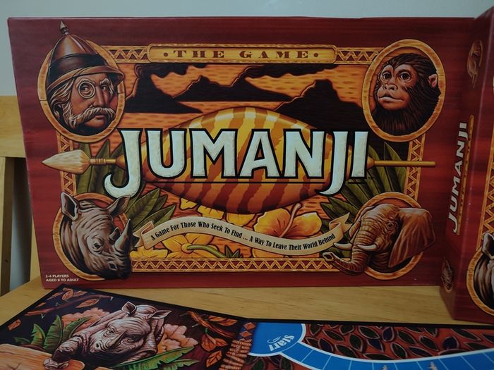 Jumanji ! The Board Game ! Complete ! by Columbia Pictures !