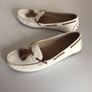 Ladies Gabor White leather Moccasins Size 7 Image 5