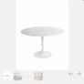 CA Design Mid-Century Marble Dining  table Immaculate Condition Image 7