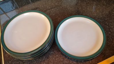denby greenwich  medium plates