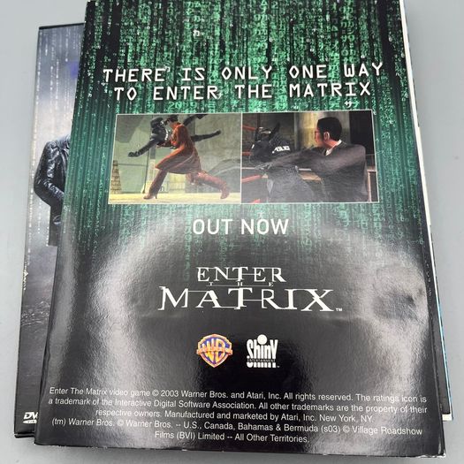 The Matrix + Enter the Matrix + Soundtrack - RARE Press Kit Folder