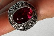 Vintage Sterling Silver Statement Ring