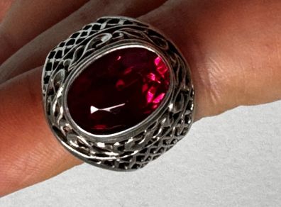 Vintage Sterling Silver Statement Ring