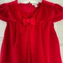 Red Velvet Girls Dress Image 3