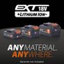Li Cordless Circular Saw with Multi-Material Cutting - Includes 165MM TCT Blade (FREE POSTAGE) Image 2