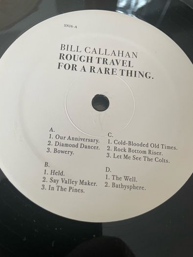 Bill Callahan (Smog) - Rough Travel for a Rare Thing (A Live Album)