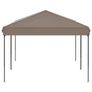 Folding Party Tent Taupe 3x6 m Image 4