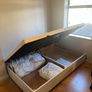 Double bed  - ottoman-style side-opening with storage Image 5
