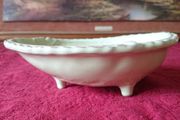 7 Inches Long Vintage Virginia Casa Italian Footed Dish