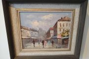 Caroline Burnett Oil on Canvas Painting (24027)