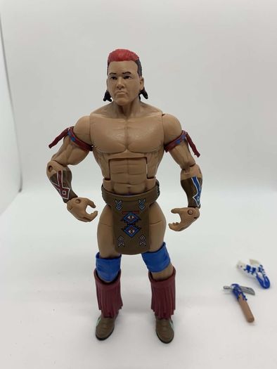 wwe elite series 47 Tatanka action figure
