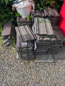 Concrete roof tiles