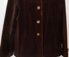 Boden brown velvet jacket