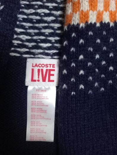 Lacoste wool scarf