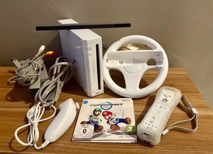 nintendo wii Mario kart bundle