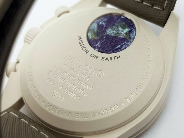 Set of Four Omega Moon Swatch
