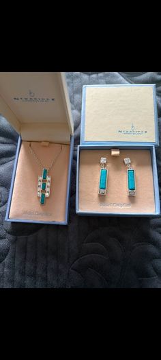 necklace, matching  earrings