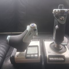 X52 Flight Control System Flight Stick & X52 Throttle for Saitek PC Flight Games
