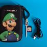 3DS XL Silver with Games & Case Image 2