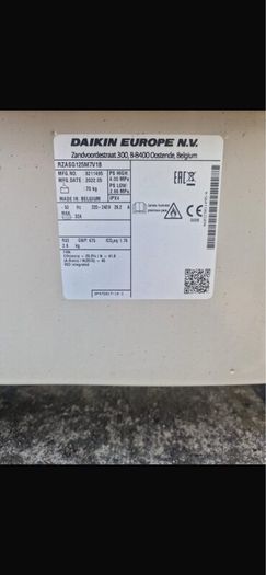 Daikin Airconditioning units