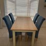 Arnotts Dining Table & 6 Chairs  180 x 90cm Image 2