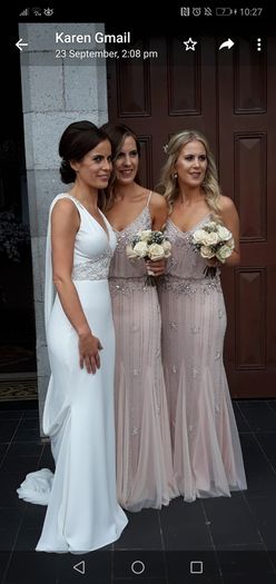 sequin bridesmaid dress
