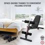 Foldable multifunctional weight bench flat bench, sit-up bench, 18-way adjustable, water-repellent, fit, abdominal trainer, load capacity up to 500 kg Image 7