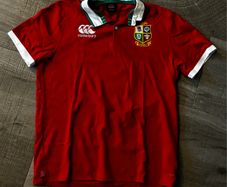 Large British and Irish Lions 2021 Supporters Rugby Jersey