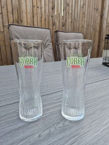 Cobra Beer Glasses