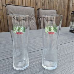 Cobra Beer Glasses