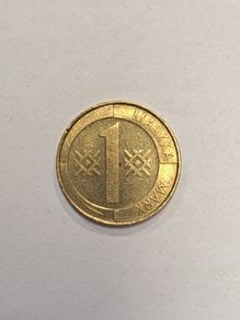Finland 1 markka coin
