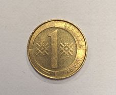 Finland 1 markka coin