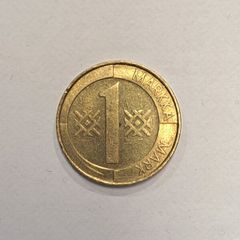 Finland 1 markka coin