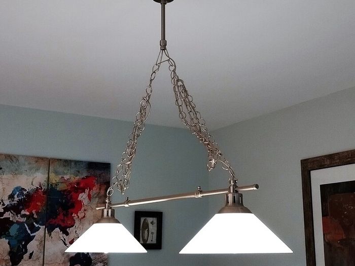 Two sets of Ikea Pendant Lights