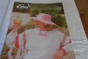 "Emu" Ladies Cotton Sweater Knitting Pattern For Sale