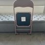 pink folding chair Image 2