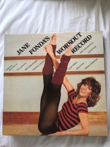 Vinyl Album Irish Pressing Jane Fondas Workout Record Double Album