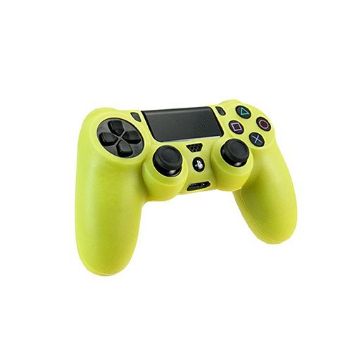 PlayStation 4 PS4 Controller Soft Protective Silicone Rubber Cover Case Yellow