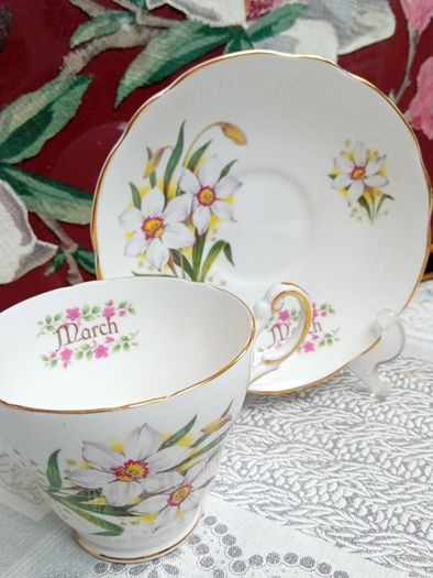 March Cup & Saucer Regency English China