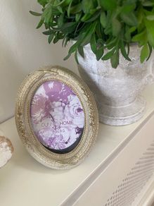 ShabbyChic Frame ..Can be wall hung too