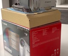 Boxed Canon MV890 MiniDV Camcorder, Vintage Y2K Video Camera