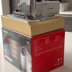 Boxed Canon MV890 MiniDV Camcorder, Vintage Y2K Video Camera