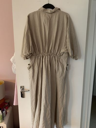 100% linen dress