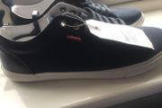 Levi's Navy suede and leather casual shoe