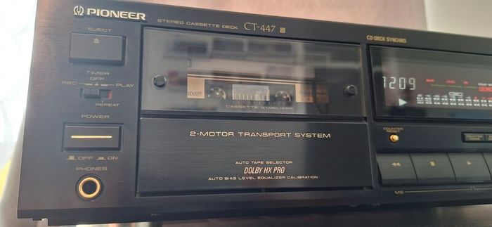 Pioneer CT-447 RS Stereo Tape Deck