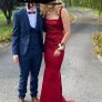 Red debs dress Image 4