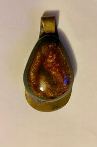 Vintage Brass Pendant