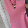FOREVER NEW Barbie Pink Cut-out One Shoulder knit Sz 10UK - Bnwot Rrp 159 (New) Image 6